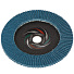 Круг лепестковый торцевой КЛТ1 для УШМ, LugaAbrasiv, диаметр 180 мм, посадочный диаметр 22 мм, зерн ZK40, шлифовальный - фото 2