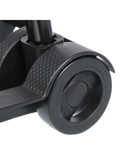 Тележка хозяйственная 24х45х96 см, металл, 80 кг, вездеходная, выдвижная ручка, складная, T001