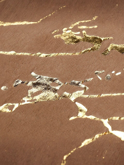 Коврик для ванной, антискользящий, 0.8х0.5 м, полиэстер, капучино, Мрамор, MA5186C