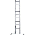 Лестница приставная, 3 секции, 10 ступеней, алюминий, 2.5 м, 150 кг, NV 1230, 1230310 - фото 5
