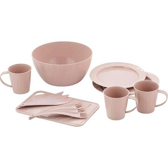 Набор для пикника на 3 персоны, 14 предметов, латте, Sugar&amp;Spice, Vanilla, SE181612005