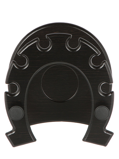 Подставка для рюмок и графина, дерево, фигурная, Glasstar, Подкова, БАР-01-134