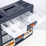Ящик-органайзер для инструментов и метизов, 31х15х26.2 см, пластик, Blocker, Expert, пластиковый замок, 4 секции, BR3789 - фото 3
