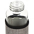 Бутылка питьевая стекло, 400 мл, с крышкой, в чехле, Y6-10126, серая - фото 5