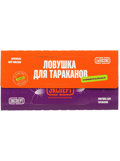 Инсектицид от тараканов, ловушка, липкая пластина, Эксперт