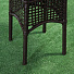 Мебель садовая Green Days, Эльвира, коричневая, стол, 57х57х55 см, 2 стула, J-2008 - фото 2