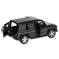 Машина Технопарк, Mercedes-Benz G-class, 12 см, инерционная, открывающие двери и багажник, металл, G-СLASS-BE, черная - фото 4