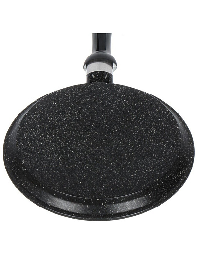 Блинница алюминий, 24 см, антипригарное покрытие, Горница, Гранит Induction, Иб241аг, бакелитовая ручка, индукция