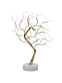 Фигурка декоративная полимер, Дерево, с подсветкой, 72 лампы, теплый белый свет, работа от USB или 3АА, Y4-9540 - фото 3