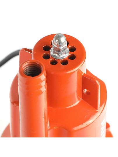 Насос вибрационный, Patriot, верхний забор, 8 м, 300 Вт, глубина погружения 7 м, максимальный напор 60 м, 1.08 м³/ч, VP 10B