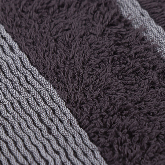 Полотенце банное 50х90 см, 100% хлопок, 600 г/м2, Бархатное, Bella Carine, темно-синее, Турция, FT-4-50-0927