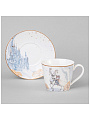Чайная пара фарфор, 2 предмета, на 1 персону, 300 мл, Lefard, Снежная королева, 590-623 - фото 3