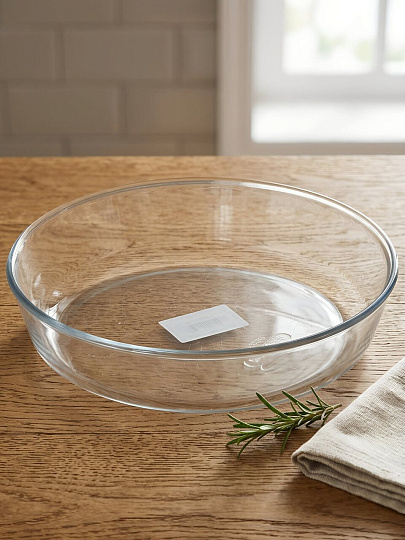 Форма для запекания стекло, 26х26 см, 2.1 л, круглая, Pyrex, Классик, 828B000/5046
