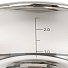 Кастрюля из нержавеющей стали Wellberg 8043WB со стеклянной крышкой и металлическими ручками, 3.1 л - фото 4