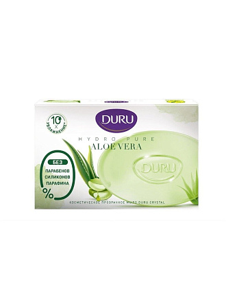 Мыло Duru, Hydro Pure Алоэ вера, 106 г, косметическое