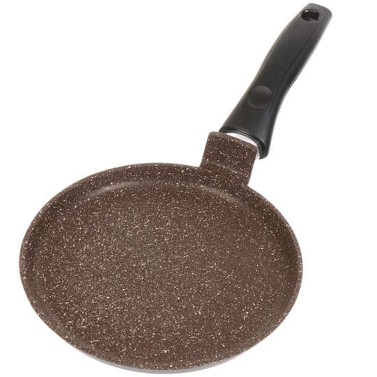 Блинница алюминий, 20 см, антипригарное покрытие, Алита, 10503, пластиковая ручка