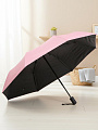 Зонт складной автомат, 8 спиц, 55 см, цвета однотон, в ассортименте, Y4-11573