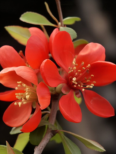 Саженцы Айва великолепная, Боуль де фё, Хеномелес
