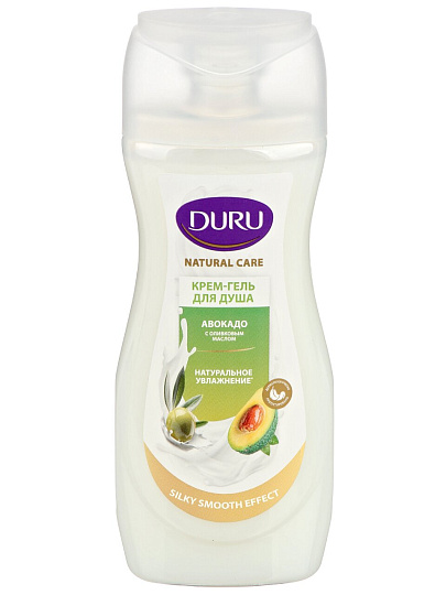 Крем-гель для душа Duru, Natural Care, Авокадо с оливковым маслом, 250 мл