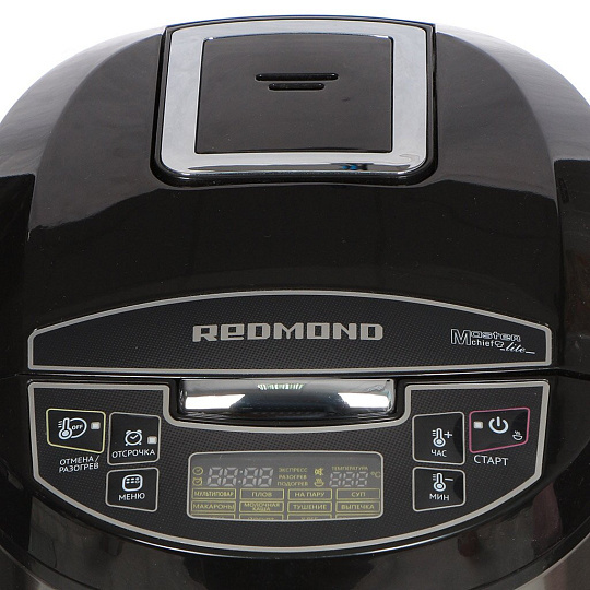 Мультиварка Redmond, RMC-M4512, 13 программ, 5 л, 1000 Вт, тефлоновое покрытие чаши, антипригарное покрытие, отложенный старт
