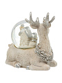 Фигурка декоративная Шар со снегом Олени, 8х4.5х9 см, в ассортименте, Y4-9358 - фото 6