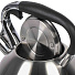 Чайник нержавеющая сталь, 2.7 л, со свистком, матовый, ручка с силиконовым покрытием, Daniks, индукция, PR-2201 - фото 3