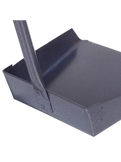 Совок для мусора, металл, длинный вертикальный, металлическая ручка, хозяйственный, в ассортименте