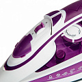 Утюг Delta Lux, DL-352, 2200 Вт, керамика, вертикальное отпаривание, система самоочистки, защита от накипи, 1.5 м, фиолетовый - фото 2