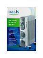 Радиатор Oasis, 9 секций, напольный, 2 кВт, 20 м2, BB-20Т - фото 5