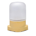 Светильник для бани, General Lighting Systems, GCF-SNP-60-E27-IP65-W,4377, 60 Вт, E27, на 1 лампочку, IP65, НПБ-400, КСС-003, 230В, пластик, сосна, 437784