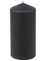 Свеча ароматизированная, 15х7 см, колонна, черная, Bartek Candles, Вельвет, классическая - фото 3