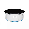 Бассейн каркасный Bestway, 300х120 см, Hydrium, 56566, фильтр-насос, лестница, подстилка, тент, 7630 л, скиммер - фото 5