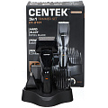 Набор для стрижки Centek, CT-2131 3 в 1, аккумуляторный, 2 Вт, черный, машинка, бритва, триммер