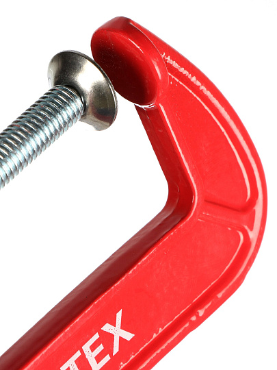 Струбцина G-образная, инструментальная сталь, 100 мм, 40 мм, Bartex, 30024