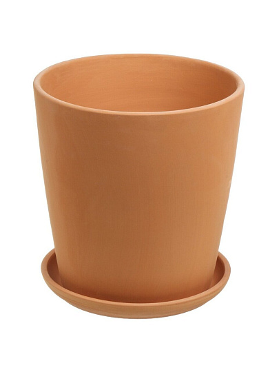 Горшок керамика, 9.4 л, 26х27 см, конус, Терра №6, 569927