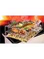 Коптильня 2 яруса, 48х28.5х22 см, сталь, 1.2 мм, с поддоном, с гидрозатвором, Grillux, Smoky Proof, ВЗР1581 - фото 6