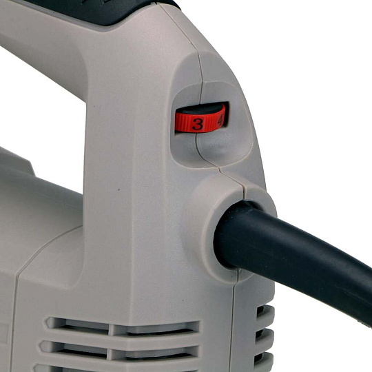 Лобзик электрический Crown, CT15189, 710 Вт, дерево 85 мм, сталь 10 мм, алюминий 20 мм, маятниковый ход, регулировка оборотов, T344D