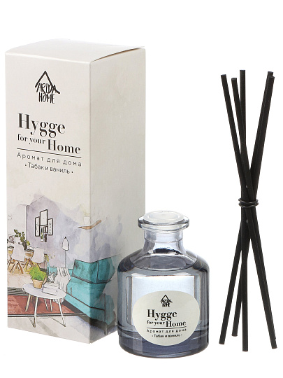 Аромадиффузор Arida Home, 50 мл, Табак и ваниль, АР 100-807