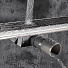 Трап канализационный угловой, 40 мм, 800х70 мм, Gappo, нержавеющая сталь, G88007-1 - фото 2