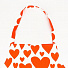 Фартук «Этель» Red hearts 60х65см, 100% хл, саржа 190 г/м2, 5376649 - фото 5