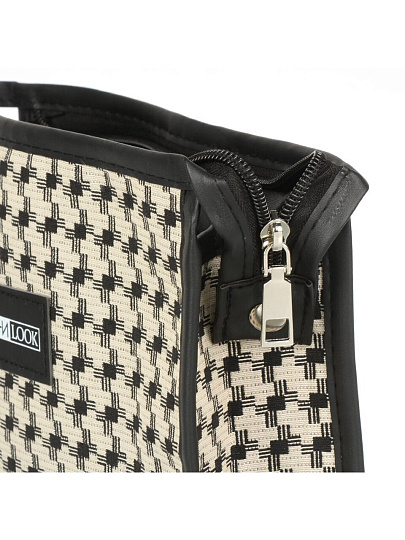 Косметичка 23х7х16 см, ЮниLook, 327-019, прямоугольная, застежка молния, в ассортименте