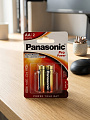 Батарейка Panasonic, АА (LR6, 15A), Pro Power, щелочная, 1.5 В, блистер, 2 шт, 7448
