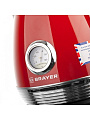 Чайник электрический Brayer, 1007BR-RD, Strix, красный, 1.7 л, 2200 Вт, скрытый нагревательный элемент, нержавеющая сталь - фото 7