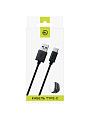 Кабель USB, Red Line, USB Type-C, 1 м, черный, УТ000010553 - фото 2