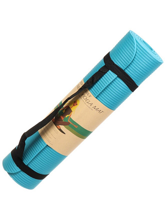 Коврик для йоги рулон, 183х61х0.8 см, NBR, Y9-229, в ассортименте