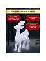 Фигурка декоративная акрил, Олень, 31х52 см, 60LED, 220В, Y4-3070 - фото 7
