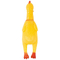 Игрушка-пищалка для животных Рыжий кот, Курица, 30 см - фото 2
