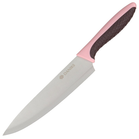 Нож кухонный Daniks, Savory, шеф-нож, нержавеющая сталь, 20 см, рукоятка пластик, JA20206748-1