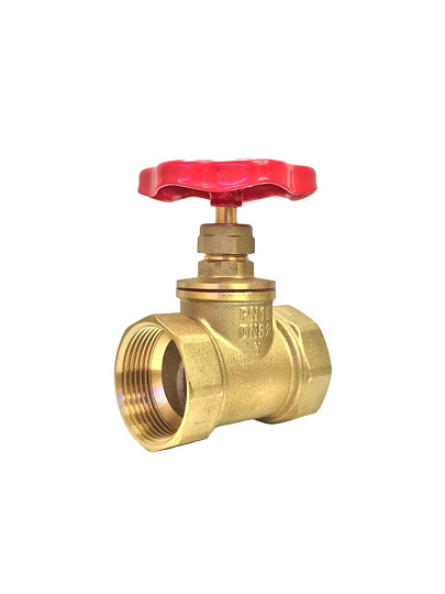 Вентиль г-г, латунь, DN 32, 15Б1п, Ciao, STI