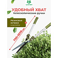 Ножницы для живой изгороди, 730-1070 мм, лезвие прямое, лезвие 25 см, Worth, телескопическая штанга, рукоятка резина, S226A00 - фото 11